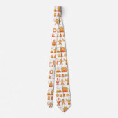 Cravate Sweet Christmas Gingerbread Design (Dos)