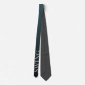 Cravate Swing music danse tenue pour hommes classique noir (Dos)
