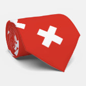Cravate Switzerland Flag (Roulé)