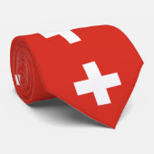 Cravate Switzerland Flag (Roulé)