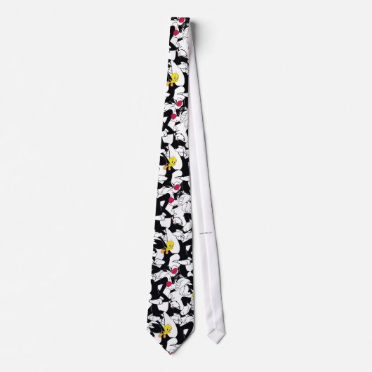 Cravate SYLVESTER™ & TWEETY™ Motif (Devant)