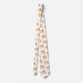 Cravate Symbole astrologique Virgo Gold Zodiac (Dos)