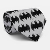 Cravate Symbole Batman | Logo Streak (Roulé)