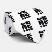 Cravate Symbole chinois pour l'ours (Roulé)