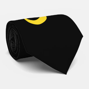 Cravate Symbole chrétien Nazaréen Solidarité en jaune