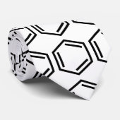 CRAVATE SYMBOLE D'ANNEAU BENZENE (Roulé)