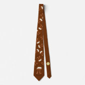 Cravate Symbole de chocolat amusant Pi enseignant math (Devant)