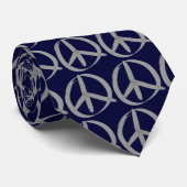 Cravate Symbole de la paix (Roulé)