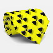 Cravate Symbole de radioactivité (Roulé)