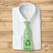 Cravate Symbole de recyclage