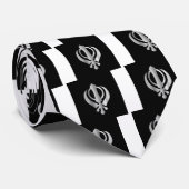 Cravate Symbole de religion de Sikhisme (Roulé)