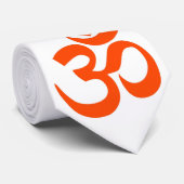 CRAVATE SYMBOLE HINDU OM (Roulé)