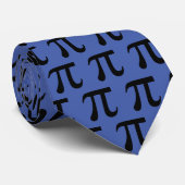 Cravate Symbole mathématiques Pi (Roulé)