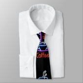 Cravate SYMBOLE NEON DE Coffee Cup (Attaché)