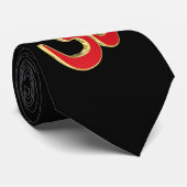 Cravate Symbole Om (Roulé)