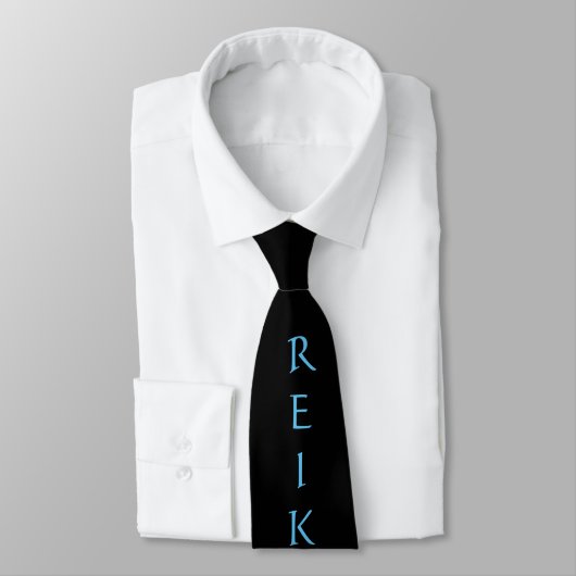 Cravate Symbole Reiki arc-en-ciel (Attaché)
