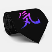 Cravate Symbole Reiki arc-en-ciel (Roulé)