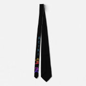 Cravate Symbole Reiki arc-en-ciel (Dos)