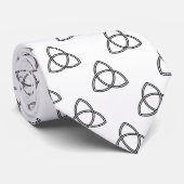 Cravate Symbole Triquetra Vesica (Roulé)