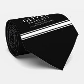 Cravate Symbole volontaire de croix maltaise du (Roulé)