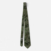 Cravate Symbole zodiaque Sagittarius sur Camo numérique ve (Dos)