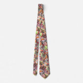 Cravate Symboles de physique et de mathématiques pour les  (Dos)