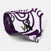 Cravate symboles indiens (Roulé)