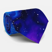 Cravate Symphonie céleste (Roulé)