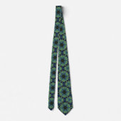 Cravate Symphonie fractale radiante (Dos)