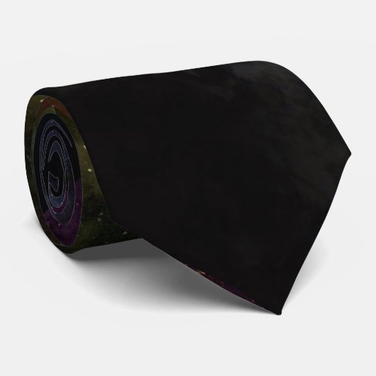 Cravate SYSTÈME de SOLARED (art planétaire d'espace (Roulé)