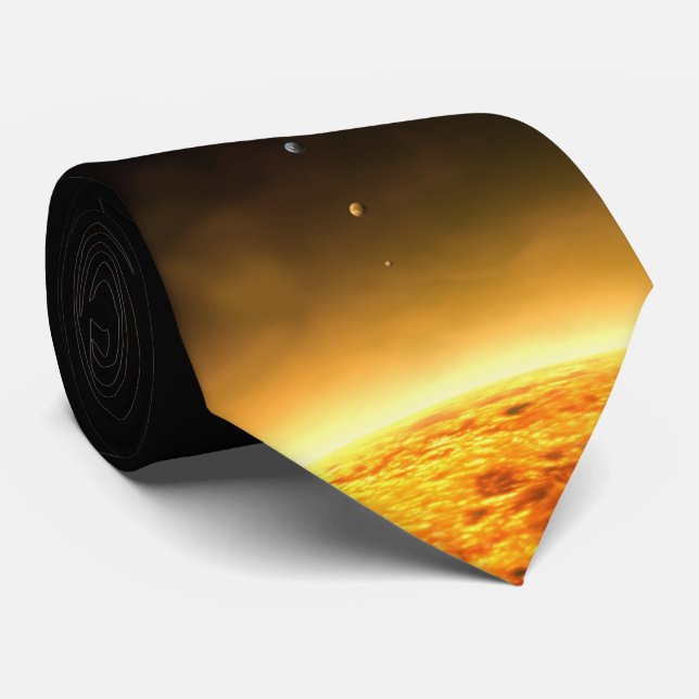 Cravate Système solaire d'OPUS (Roulé)