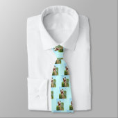 Cravate T-Rex Dinosaures (Attaché)