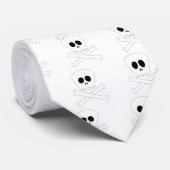 Cravate T-shirt de bébé de crâne (Roulé)