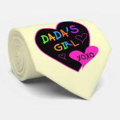 Cravate T-shirt fille de Dada, Mug, Bouton, Aimant, Plus (Roulé)