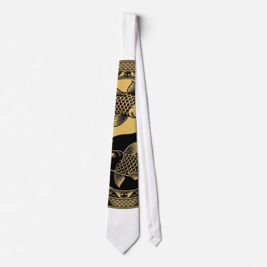 Cravate T-Shirt Graphique Yin Yang Dragons (Devant)