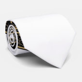 Cravate T-Shirt Graphique Yin Yang Dragons (Roulé)