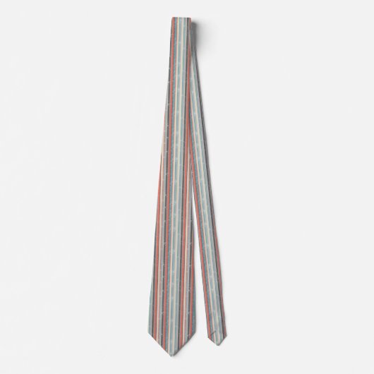 Cravate T-shirt LIGNES RETRO (Devant)