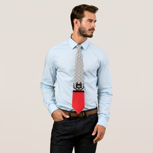 Cravate T-shirt Robo Monster (En situation)