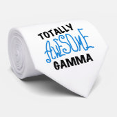 Cravate T-shirts et cadeaux bleus gamma totalement impress (Roulé)