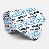 Cravate T-shirts et cadeaux bleus totalement (Roulé)