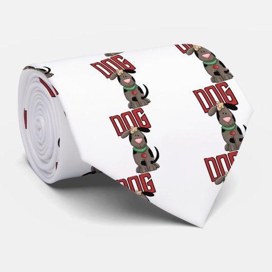 Cravate T-shirts et cadeaux de chien (Roulé)