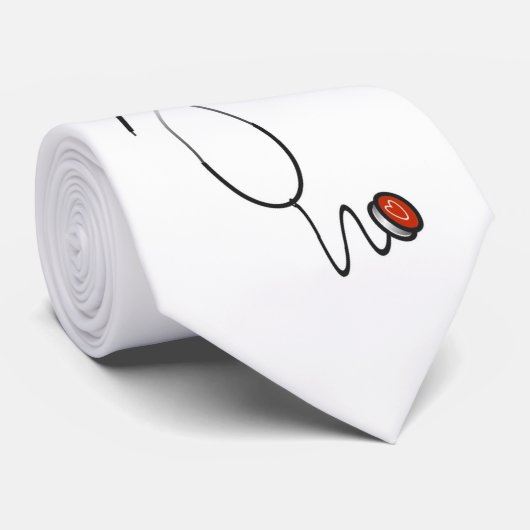 Cravate T-shirts et cadeaux de stéthoscope (Roulé)