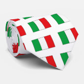 Cravate T-shirts et cadeaux italiens de drapeau (Roulé)