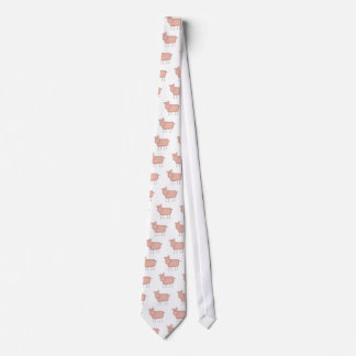 Cravate T-shirts et cadeaux roses de porc