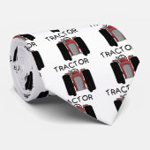 Cravate T-shirts et cadeaux rouges de TRACTEUR (Roulé)