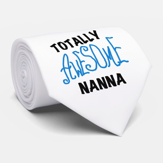 Cravate T-shirts Nanna Blue et GIfts absolument géniaux (Roulé)