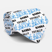 Cravate T-shirts Nanna Blue et GIfts absolument géniaux (Roulé)