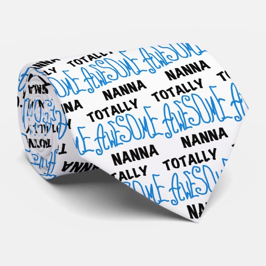 Cravate T-shirts Nanna Blue et GIfts absolument géniaux (Roulé)