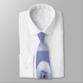 Cravate Tableau blanc standard de caniche - Art original d (Attaché)
