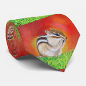 Cravate Tableau Chipmunk (Roulé)